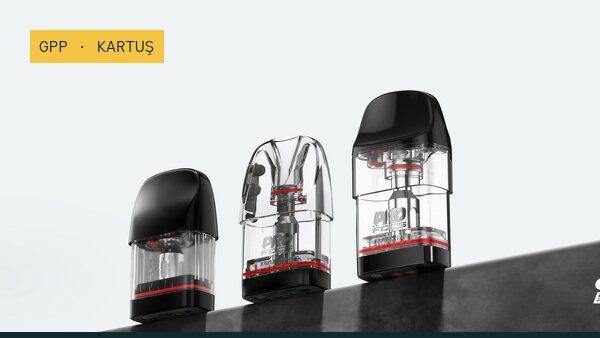 Uwell Caliburn GPP Yedek Kartuş, kılavuz çizgili zemin üzerinde